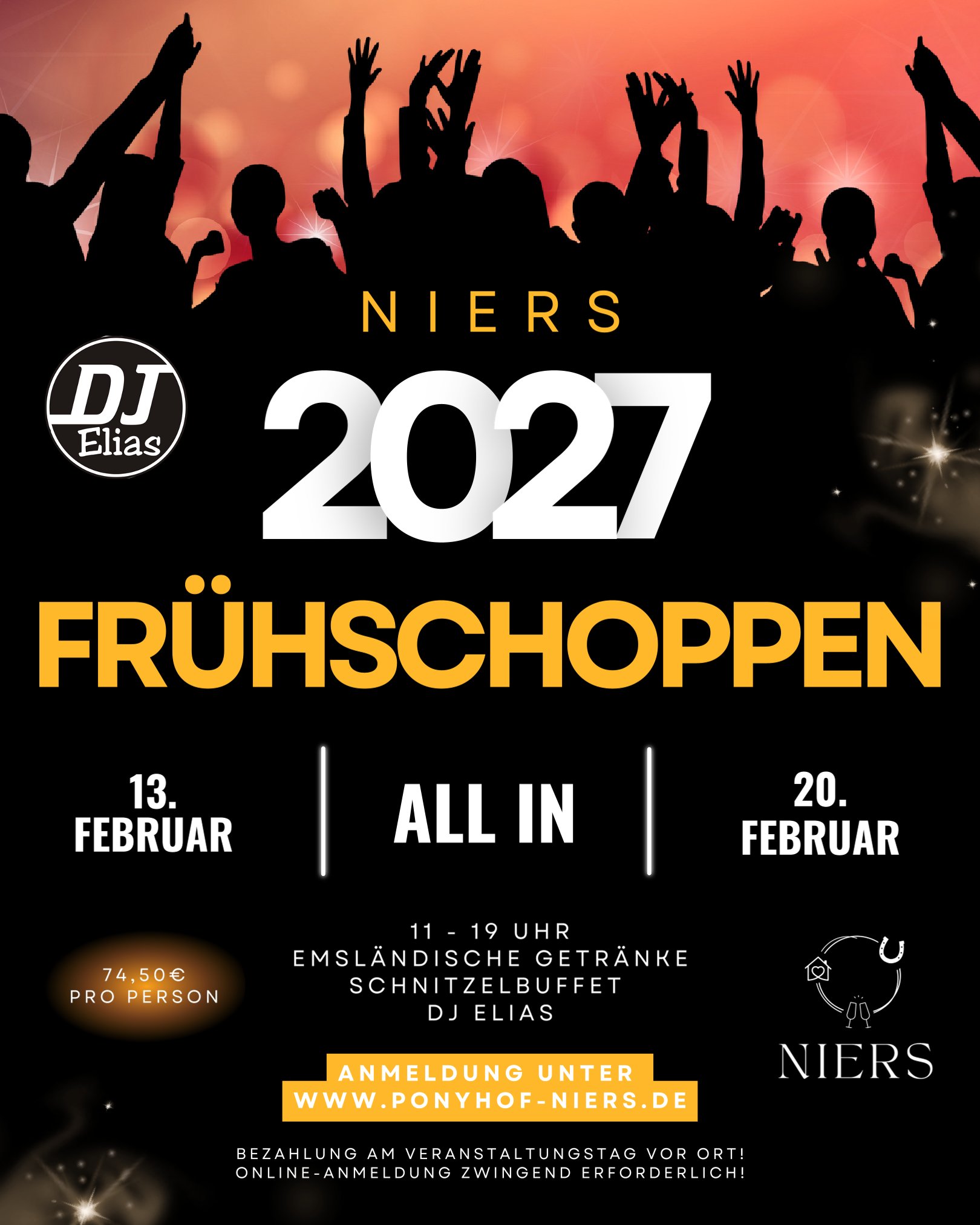 Flyer Frühschoppen 2027